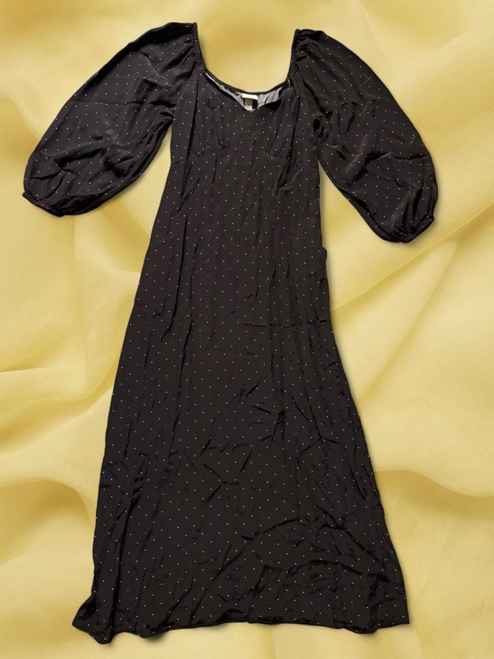 A new day polkadot maxi dress